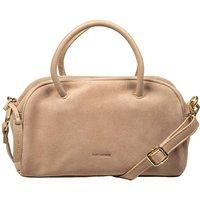 Pure Luxuries London Women's 'Faith' Suede Mini Evening Handbag in Natural