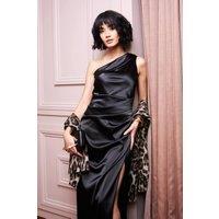 TFNC London Women's Suman Black Maxi Dress | Size: 8