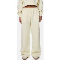 Good For Nothing Women's Vintage Washed Wide Leg Joggers in Yellow | Size: XL