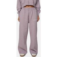 Good For Nothing Women's Vintage Washed Wide Leg Joggers in Mauve | Size: Small