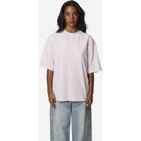 Good For Nothing Women's Double Layered Mesh Jersey T-Shirt in Pink | Size: XS