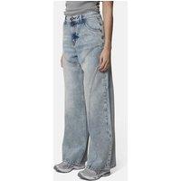 Good For Nothing Women's Baggy Fit Suture Denim Jean in Blue | Size: 8