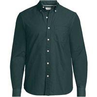 Lands' End Men's Tall Sail Rigger Oxford Shirt, Classic Fit in Green | Size: XL