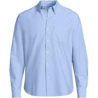 Lands' End Men's Sail Rigger Oxford Shirt, Classic Fit in Blue | Size: Medium