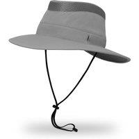 Sunday Afternoons Men's 'Charter' Lightweight Ventilated Floating UPF 50+ Fedora in Grey | Size: Medium