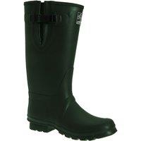 Woodland Men's Neoprene Gusset Thermal Insulated Wellington Boots in Olive | Size: 6