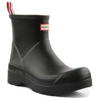 Hunter Men's 'Play Boot Short' Wellington Boots in Black | Size: 9