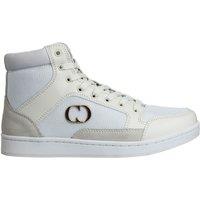 Criminal Damage Men's Craft High Top Lace-Up White Synthetic Trainers | Size: 8