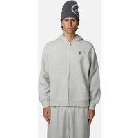 Good For Nothing Men's Relaxed Fit Zip Through Hoodie in Grey | Size: Medium