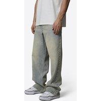 Good For Nothing Men's Baggy Denim Jeans in Blue | Size: 32
