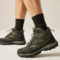 Regatta Men's Holcombe III Waterproof Walking Boots in Olive | Size: 9.5