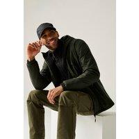 Regatta Men's Waterproof Hooded Kygo Fleece Lined Insulated Jacket in Khaki | Size: Small