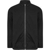 BadRhino Men's Twill Harrington Jacket in Black | Size: 7-8XL