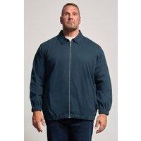BadRhino Men's Twill Harrington Jacket in Dark Navy | Size: 7-8XL
