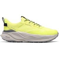 Clarks Men's Pace Trail Go Waterproof Lime Combination Trainers, Walking in Green | Size: 7.5-Standard Fit