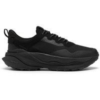 Clarks Men's Pace Trail Go Waterproof Black/Black Trainers, Walking in Black | Size: 11-Standard Fit
