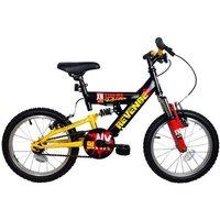 XN Men's Revenge Full Suspension Mountain Bike 16in Wheel in Black