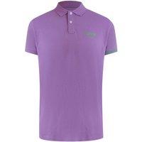 ICE ICEBERG Men's Short Sleeve Polo Shirt in Dark Indigo | Size: Medium