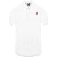 Diesel Men's Short Sleeve Tailored Fit Polo Shirt in White | Size: Large