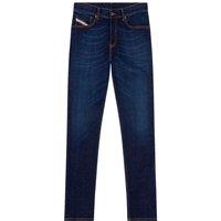 Diesel Men's D-finitive Button Fly Jeans in Dark Blue | Size: W32 L32