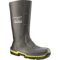 Dunlop Men's MetGUARD Full Safety Wellington in Dark Grey | Size: 14