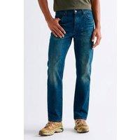 Wrangler Men's 13MWZ Original Cowboy Cut Denim Jeans Workwear Fade in Navy | Size: 36R