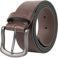 Woodland Leathers Men's Men's 1.5 Inch Jeans Trousers Belt in Brown | Size: XL