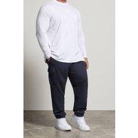 BadRhino Men's Cargo Joggers in Dark Navy | Size: Large