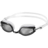 Aqua Speed Men's Mens Anti-Fog UV Protection Adjustable Goggles in White