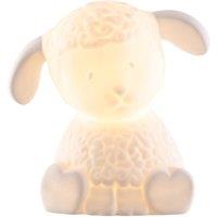 Belleek Living Lamb Luminaire in White | Size: 10 inches