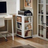 SoBuy Mobile Office Storage Cabinet - Adjustable Shelves in White