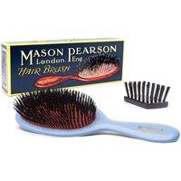 Mason Pearson Medium Pure Bristle Hair Brush Blue