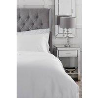 Belledorm Bamboo 300 Thread Count Duvet Cover in White | Size: Super King