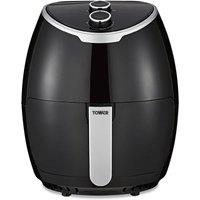 Tower Vortx 4L Manual Air Fryer in Black