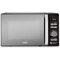Tower Microwave Digital Renaissance Range 800w - 20L T24039BLK in Black