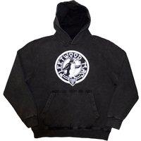 Fleetwood Mac Tour 82 Penguin Pullover Stone Wash Hoodie in Grey | Size: Large
