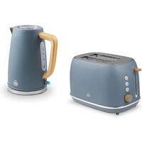 Tower Fjord Kettle & 2 Slice in Grey