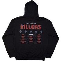 Killers Tour 24 Rebel Diamonds Pullover Hoodie in Black | Size: Small