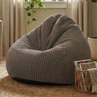 rucomfy Beanbags rucomfy Jumbo Cord Slouchbag - Indoor Classic Bean Bag for Adults in Taupe