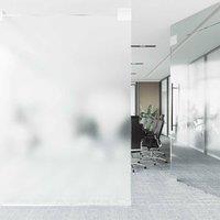 Berkfield Home Soft Window Films Frosted White PVC