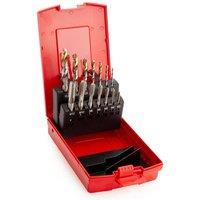 Dormer HSS Drill Bit Set (Pack of 14) in Metallic Silver