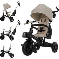 Kinderkraft AVEO 2 Plus Tricycle Stroller with Parent Handle 9 Months to 5 Years in Beige