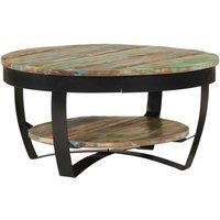 Berkfield Home Coffee Table Solid Reclaimed Wood 65x32 cm