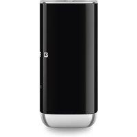 Smeg Retro 50s Style Mini Milk Frother, Black MFF02BLUK | Size: A