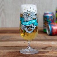 Boxer Gifts Men's 18 Birthday Craft Beer Glass in Clear