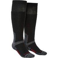 Bridgedale Men's Heavyweight Merino Wool Knee High Outdoor Socks in Black | Size: 9-11