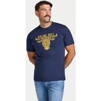 Raging Bull Men's Key Principle T-Shirt in Navy | Size: 2XL