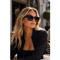 Lemon Daisy Accessories Women's The 'Vacation Mode' Sunglasses in Black