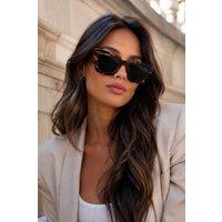 Lemon Daisy Accessories Women's The 'Vacation Mode' Sunglasses in Dark Brown