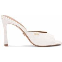 Carvela Women's 'Isabella Mule' Patent Heels in White | Size: 3